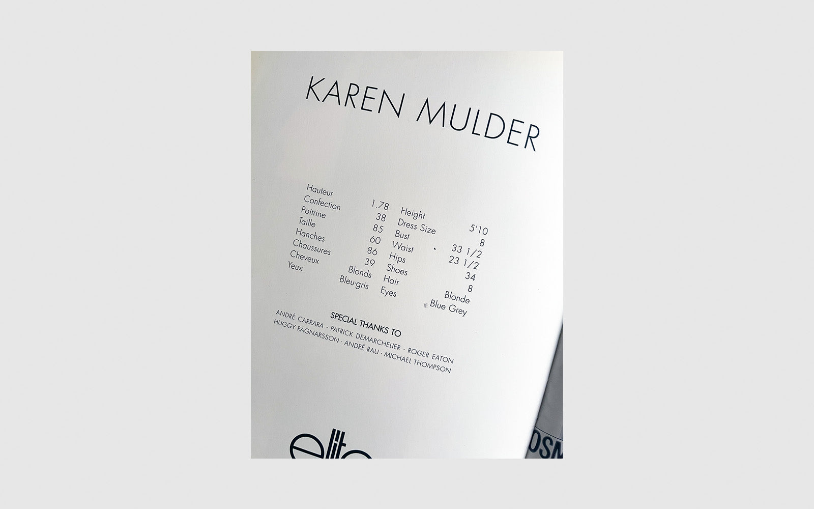 FAW, product: ELITE Model Management (Fig. 3)