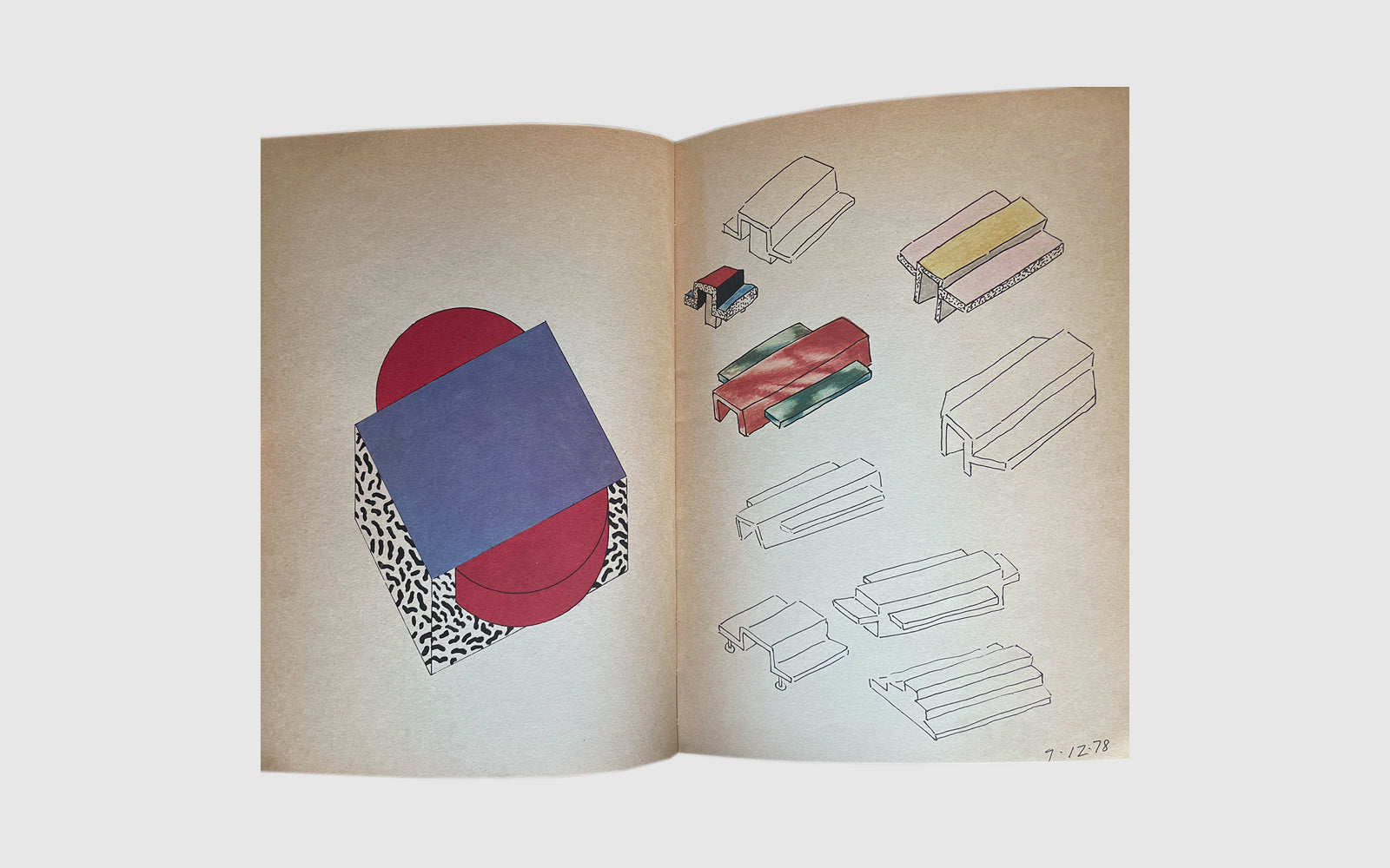 Ettore Sottsass Formal Exercise No. 2