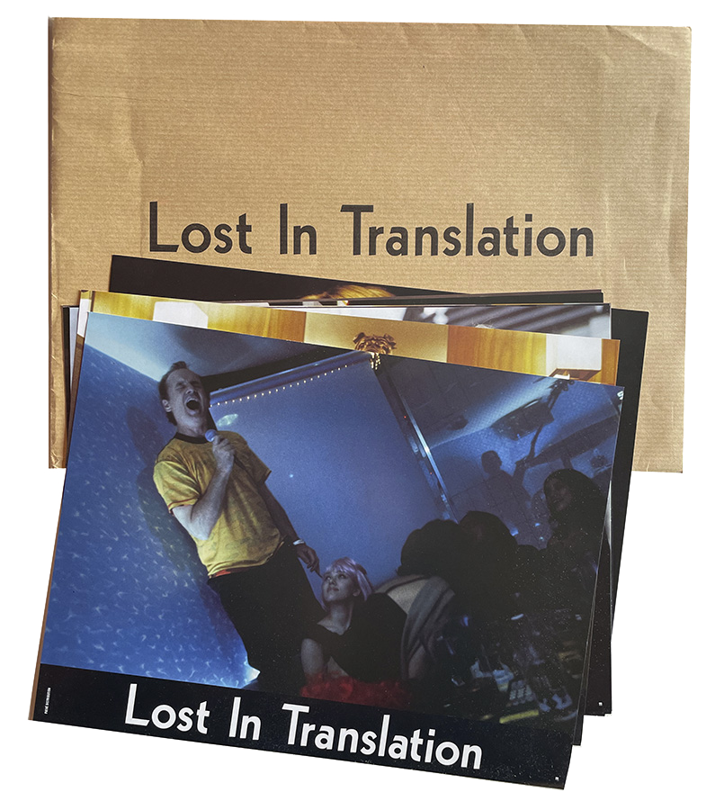 FAW, product: Lost In Translation lobby cards (Thumbnail)