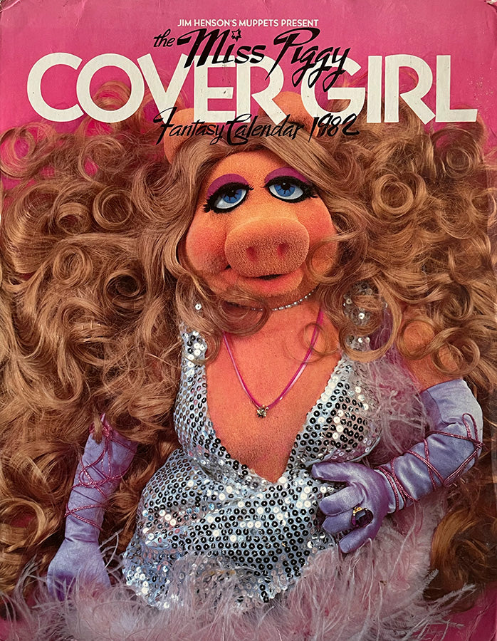 The Miss Piggy cover girl Fantasy Calendar 1982