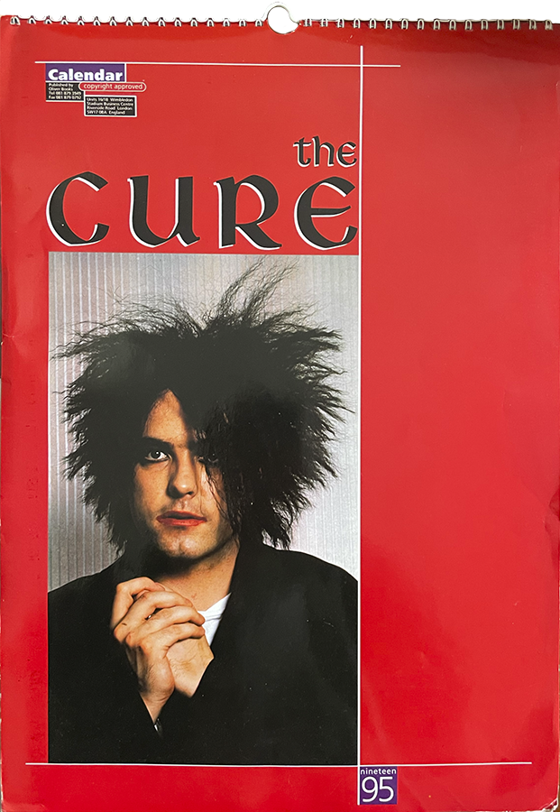 FAW, product: 1995 The Cure Calendar (Thumbnail)