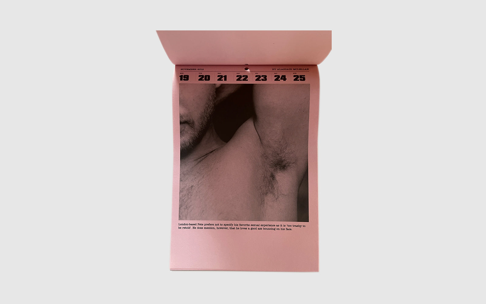 2012 BUTT Calendar