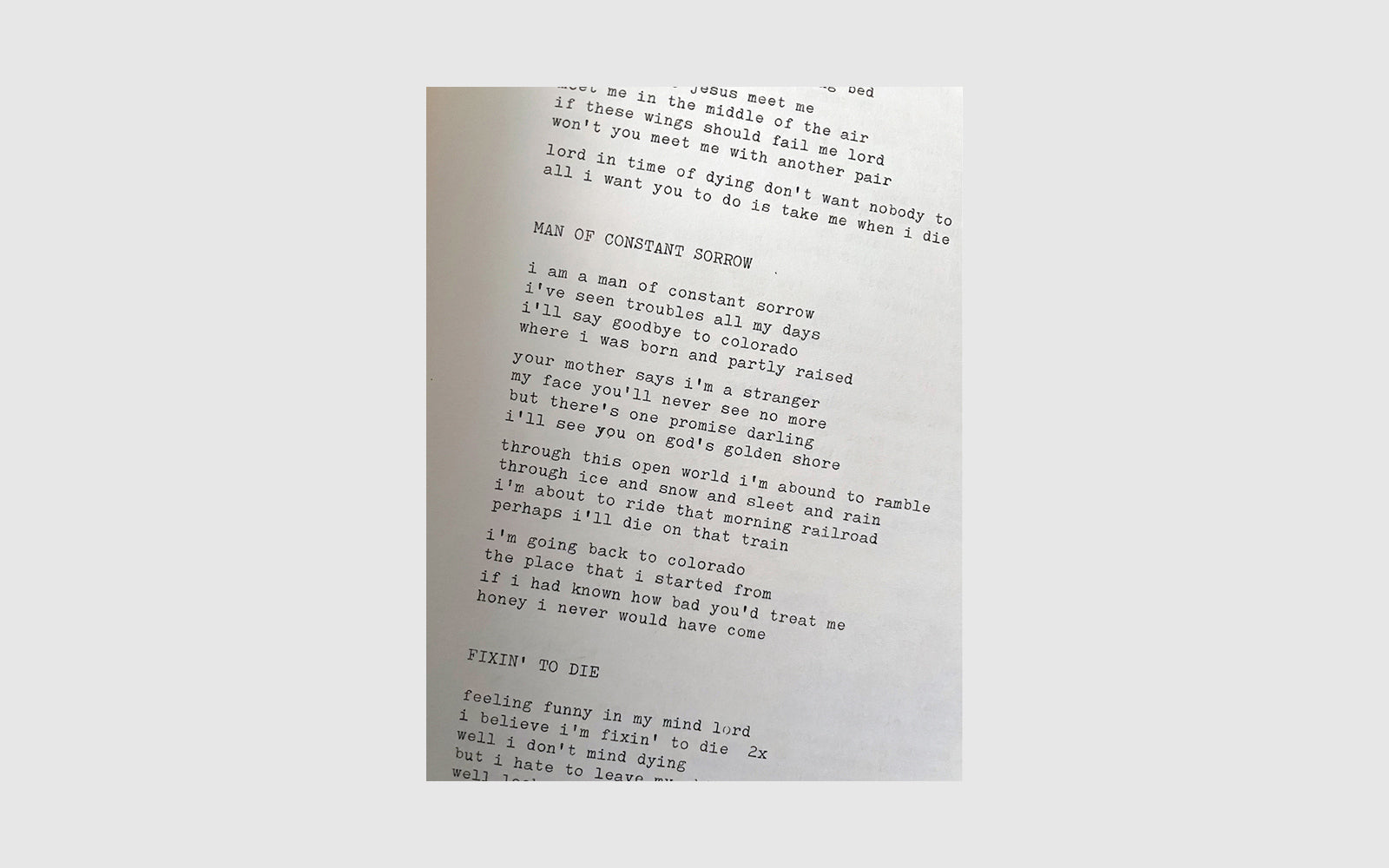FAW, product: Bob Dylan Songbook (Fig. 2)