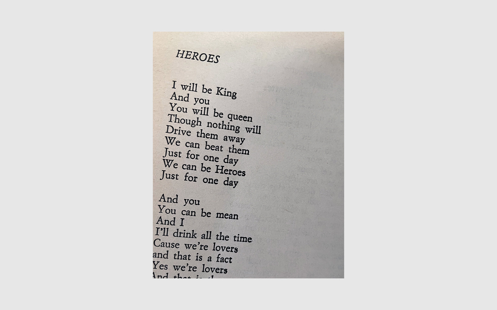 David Bowie