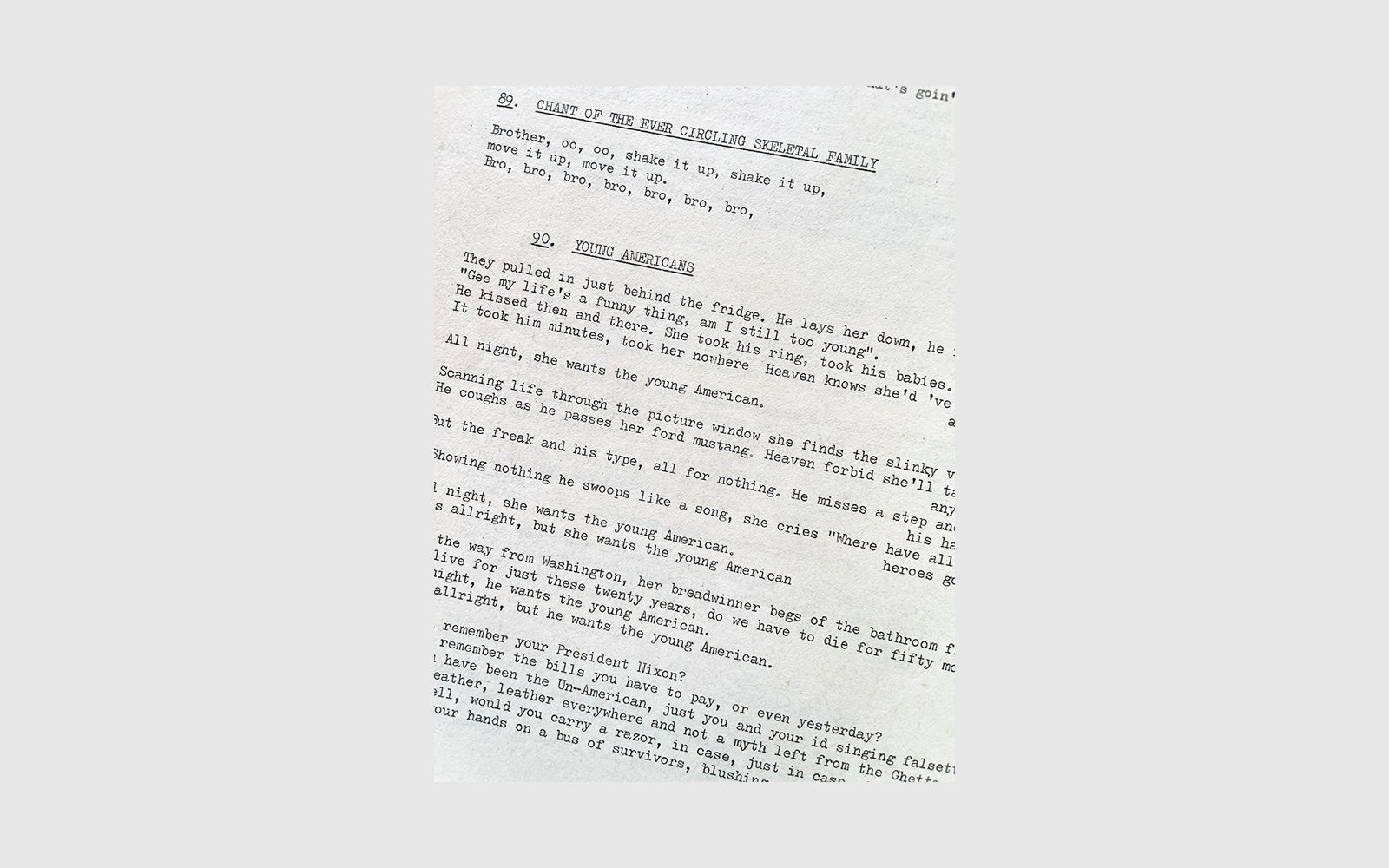 David Bowie Songbook
