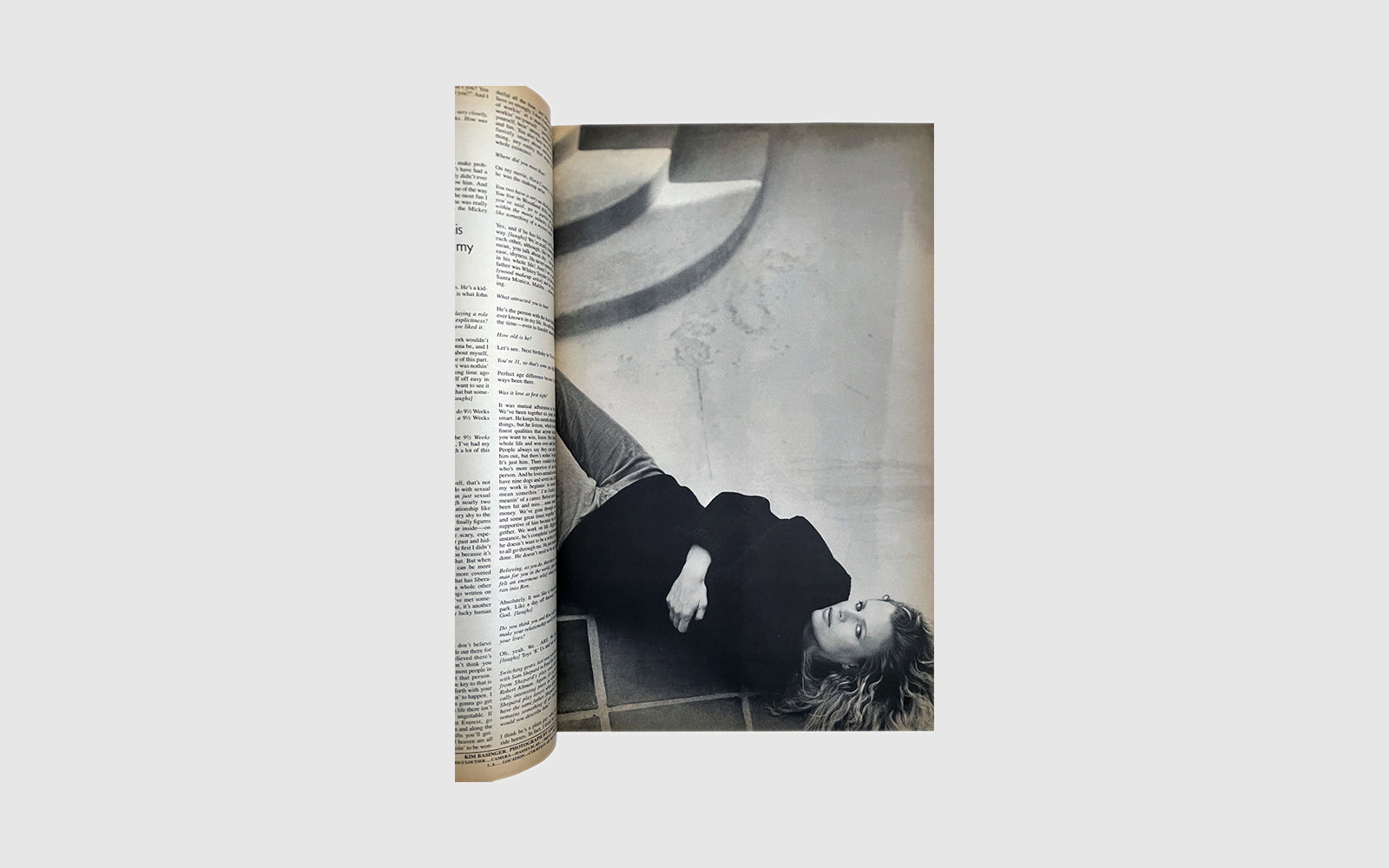 Interview Magazine · Kim Basinger