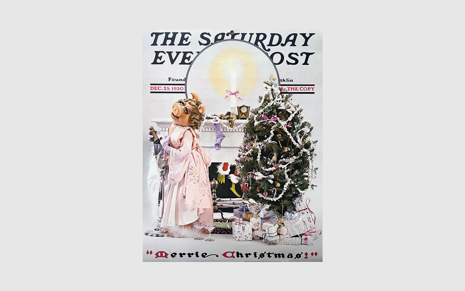 The Miss Piggy cover girl Fantasy Calendar 1982