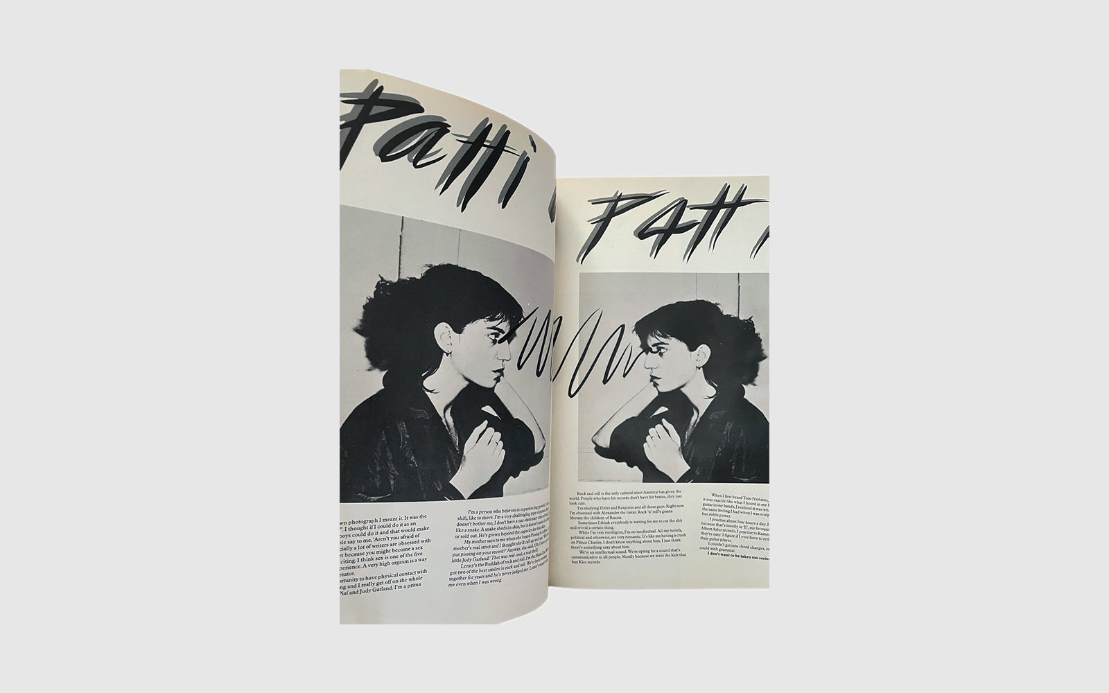 FAW, product: Patti Smith Songbook (Fig. 5)