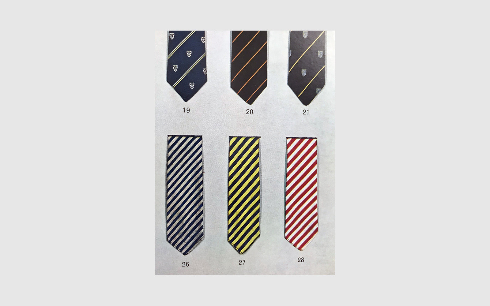 TIES. School, University, Navy, Army, Air Force & Club