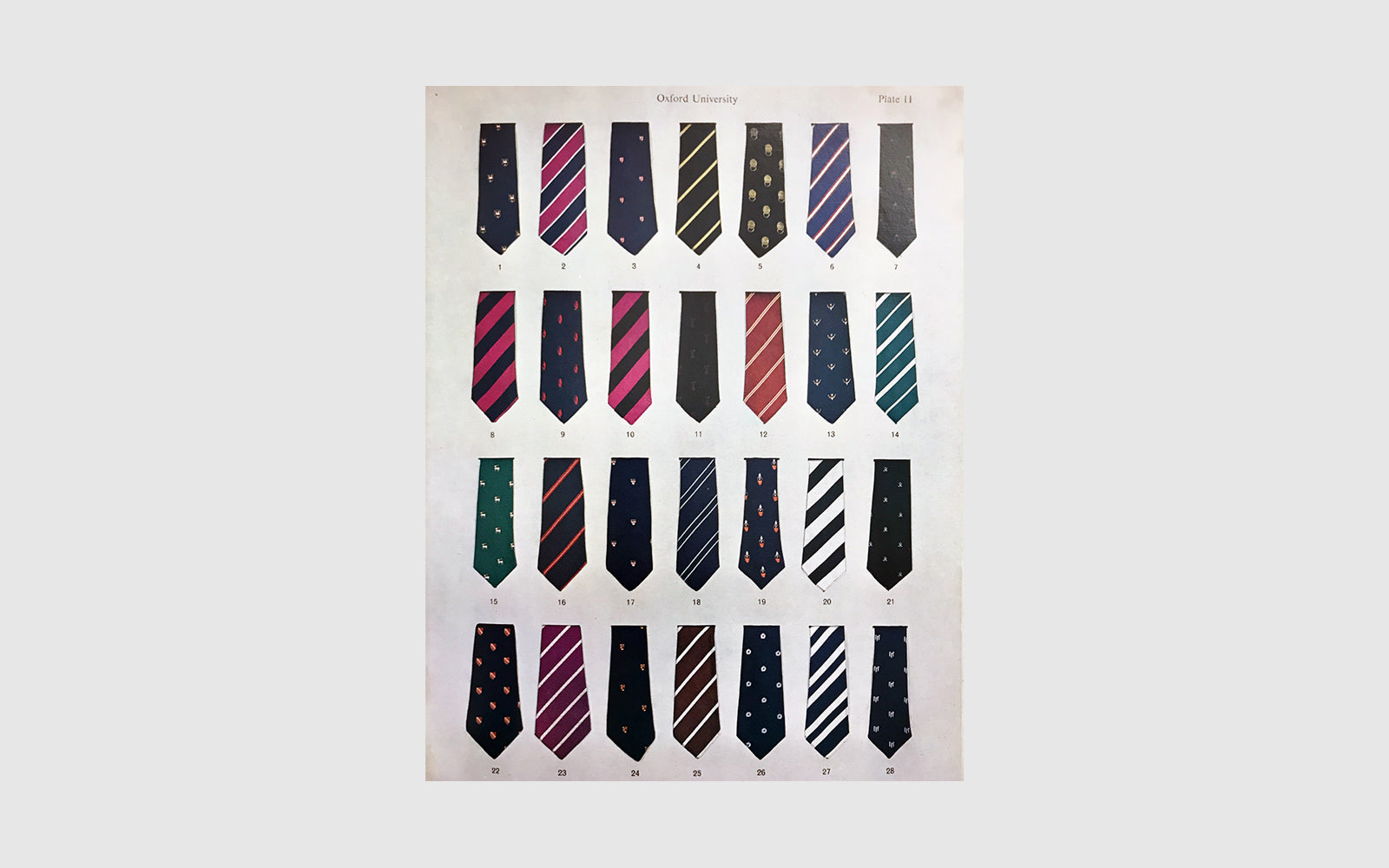 TIES. School, University, Navy, Army, Air Force & Club