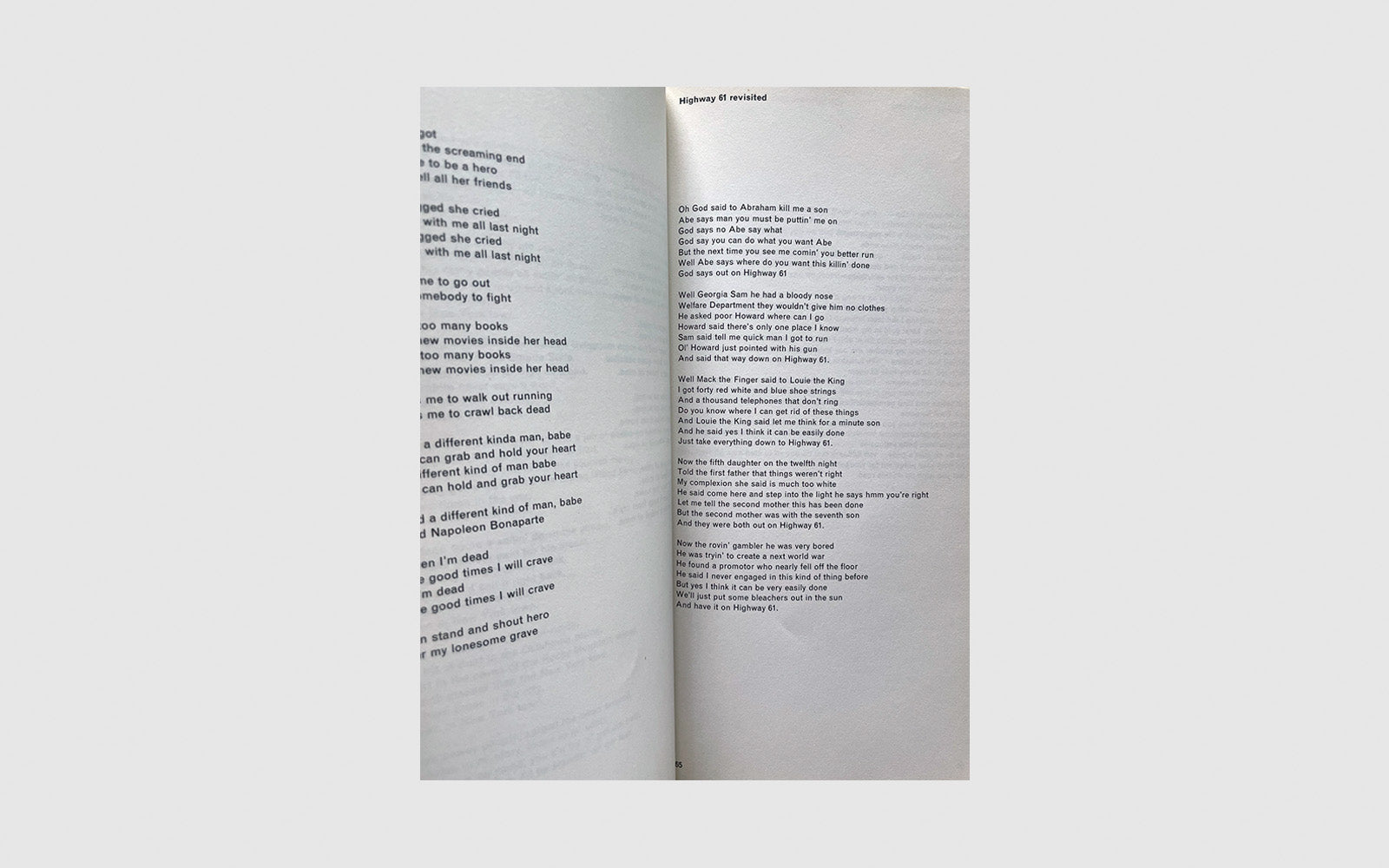 FAW, product: Bob Dylan complete works (Fig. 4)