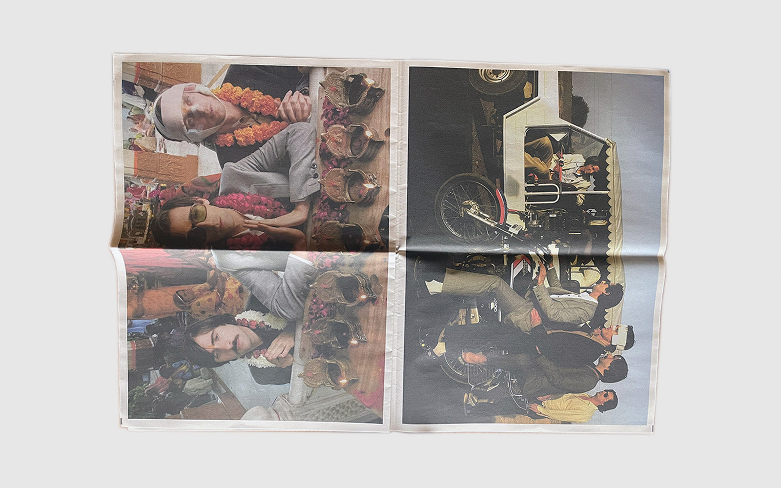 FAW, product: The Darjeeling Limited Photo Newspaper (Fig. 5)