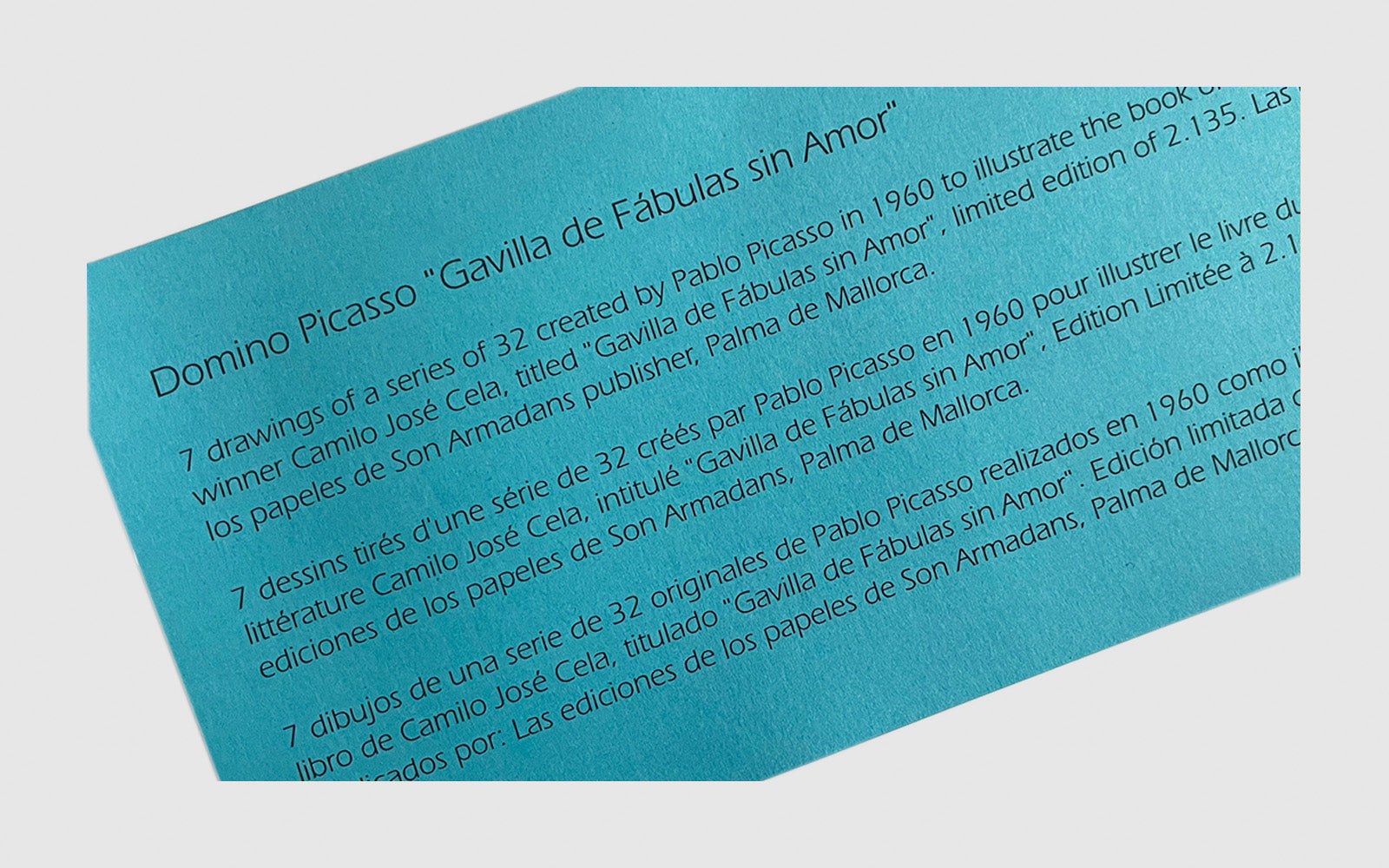 FAW, product: Domino Picasso (Fig. 7)