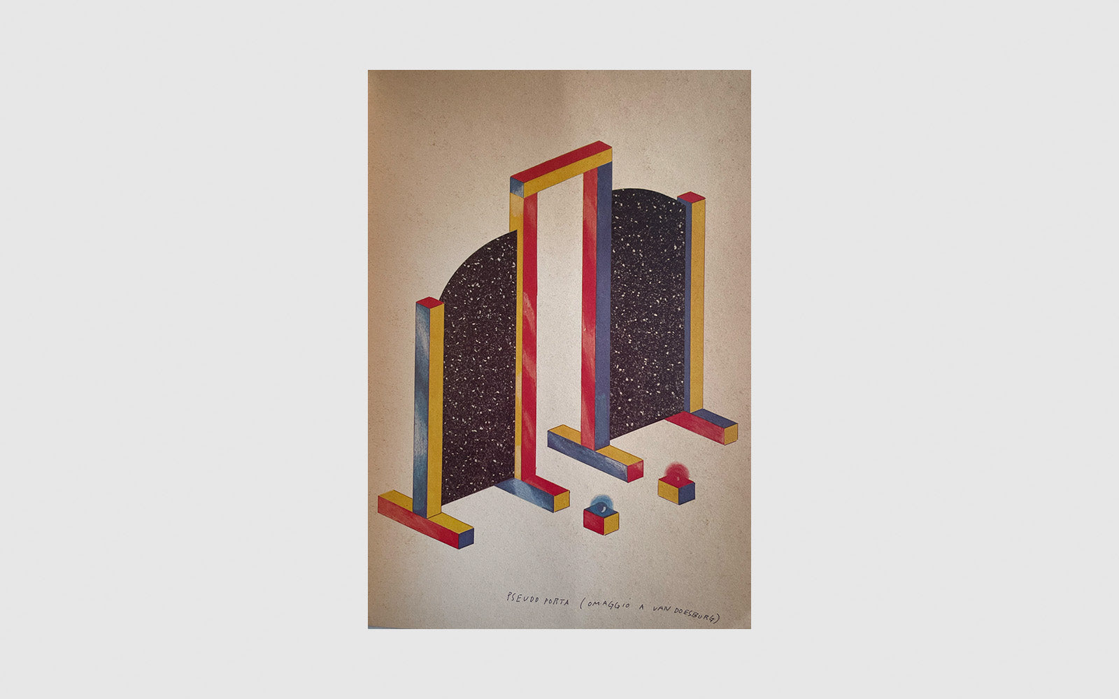FAW, product: Ettore Sottsass Formal Exercise No. 2 (Fig. 3)