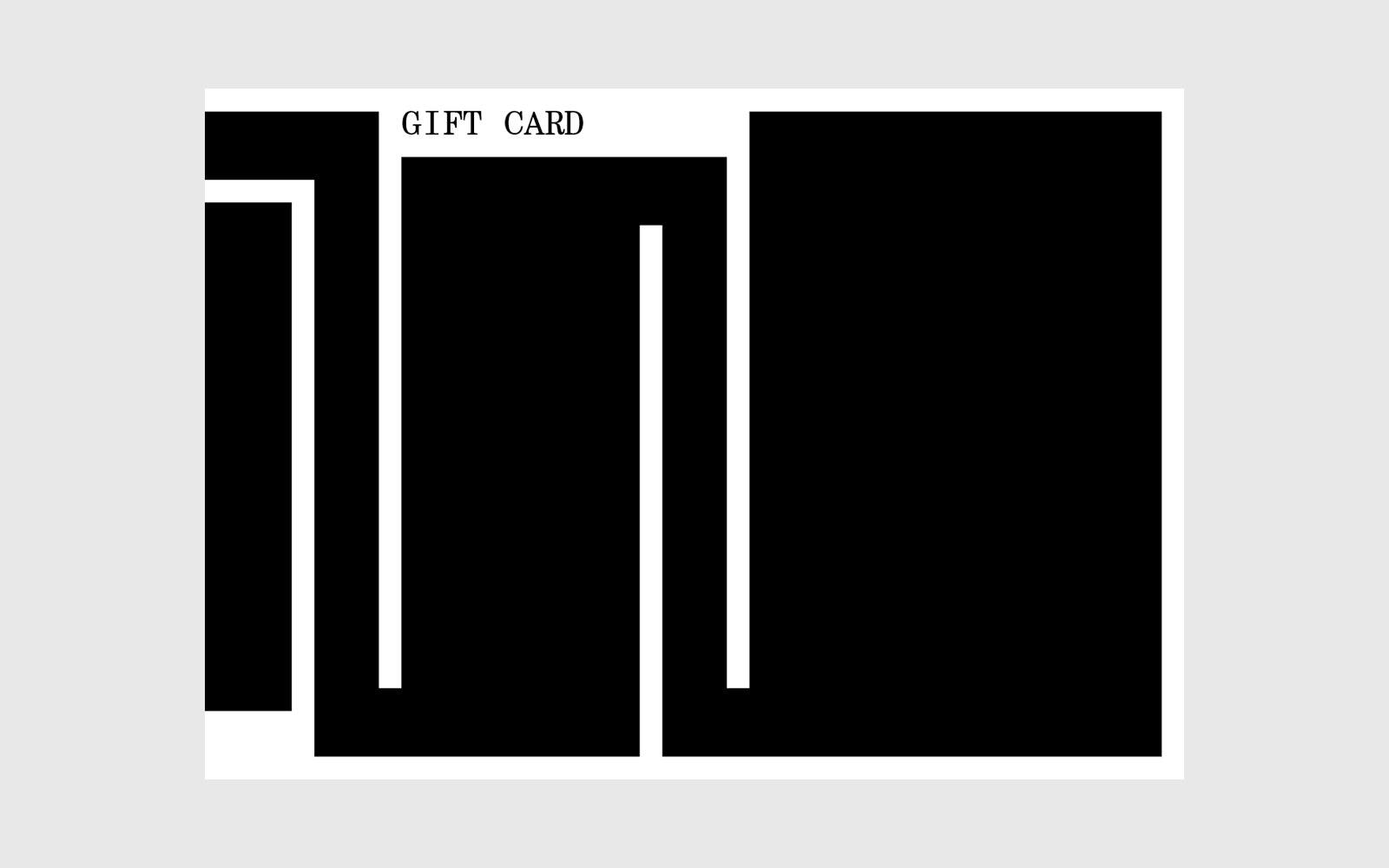 FAW, product: Gift Card (Fig. 2)