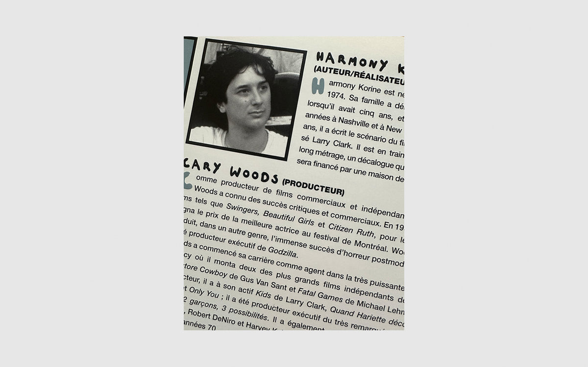 FAW, product: Gummo Dossier de Presse (Fig. 3)