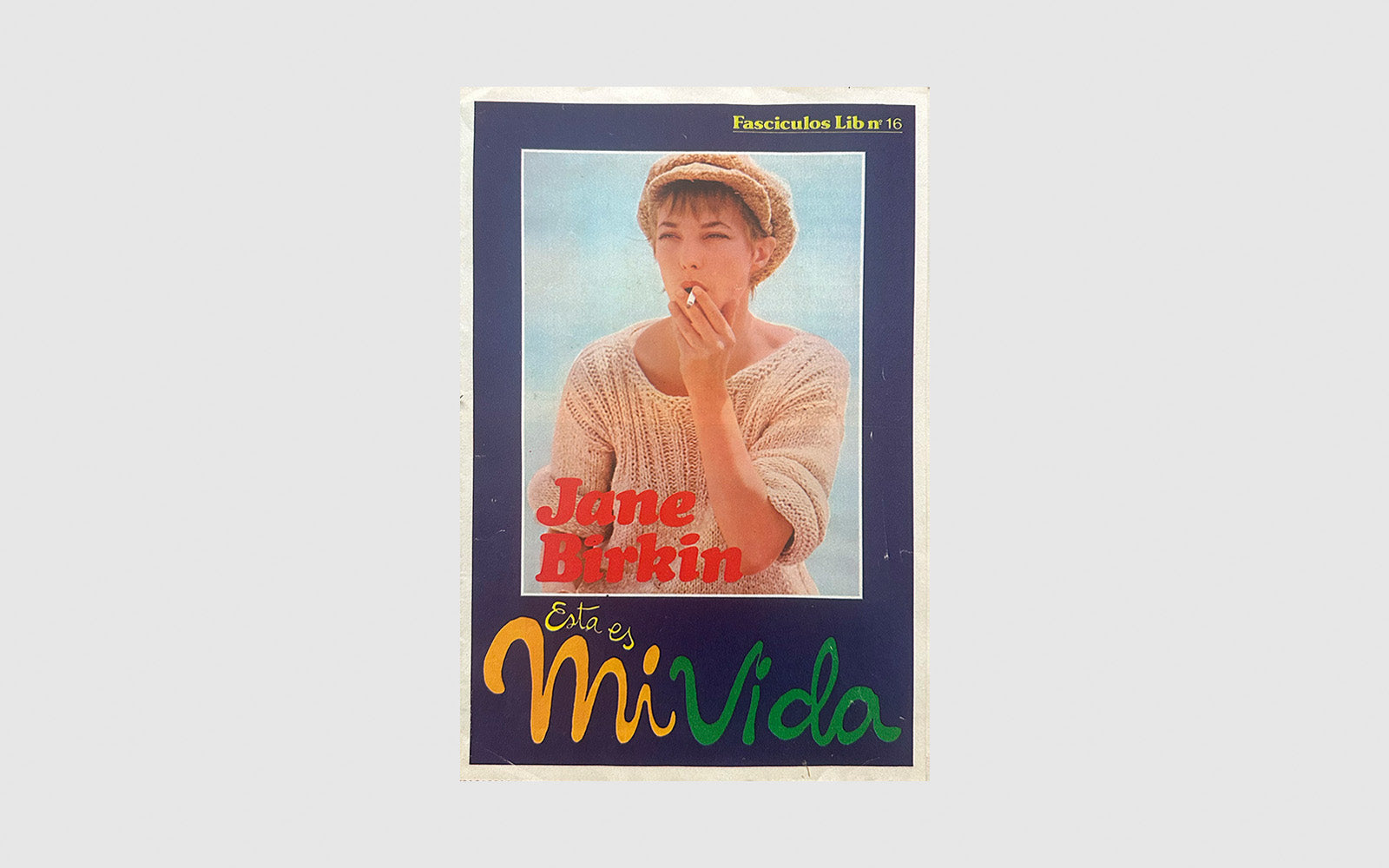 FAW, product: Esta es mi vida Jane Birkin (Fig. 1)