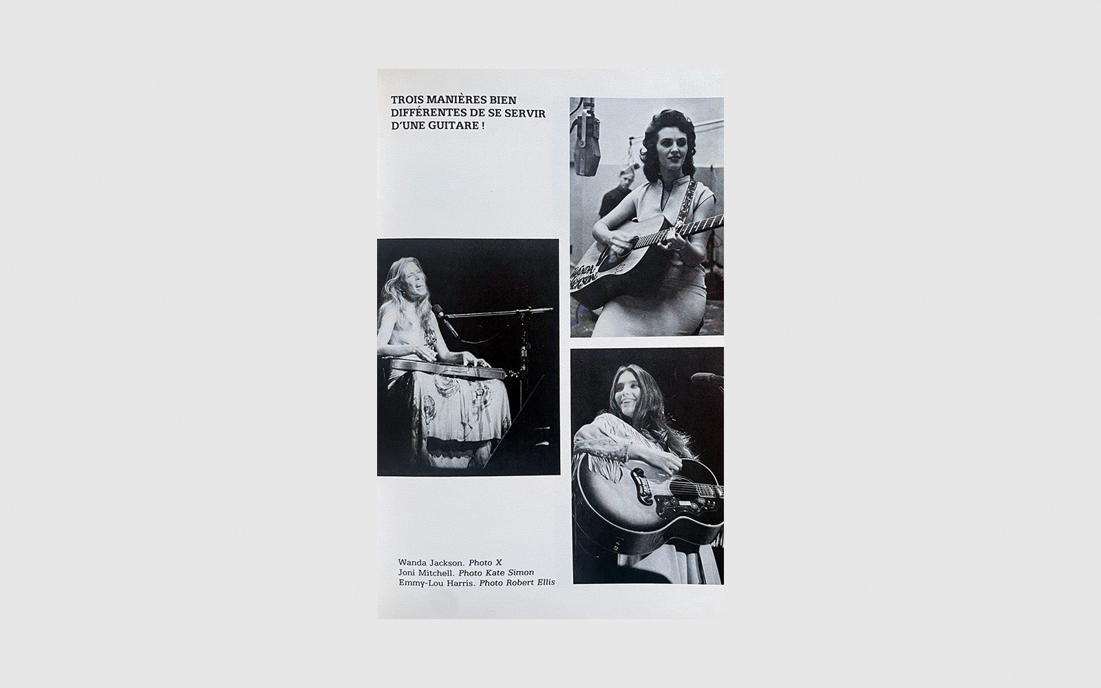 FAW, product: Le rock au féminin (Fig. 3)