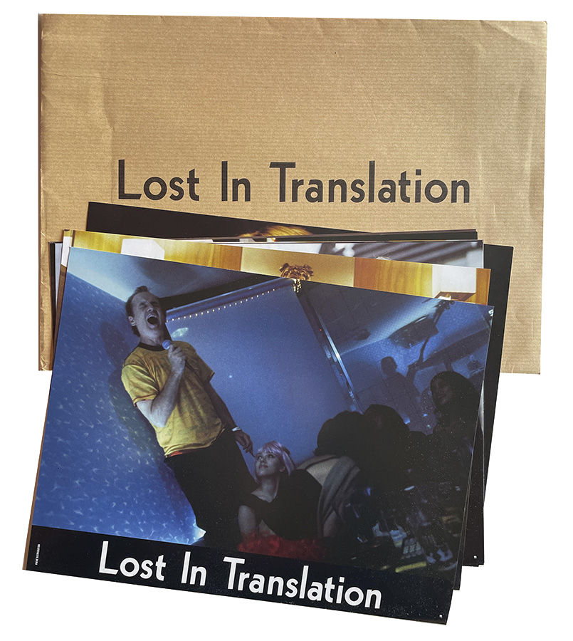 Lost In Translation lobby cards