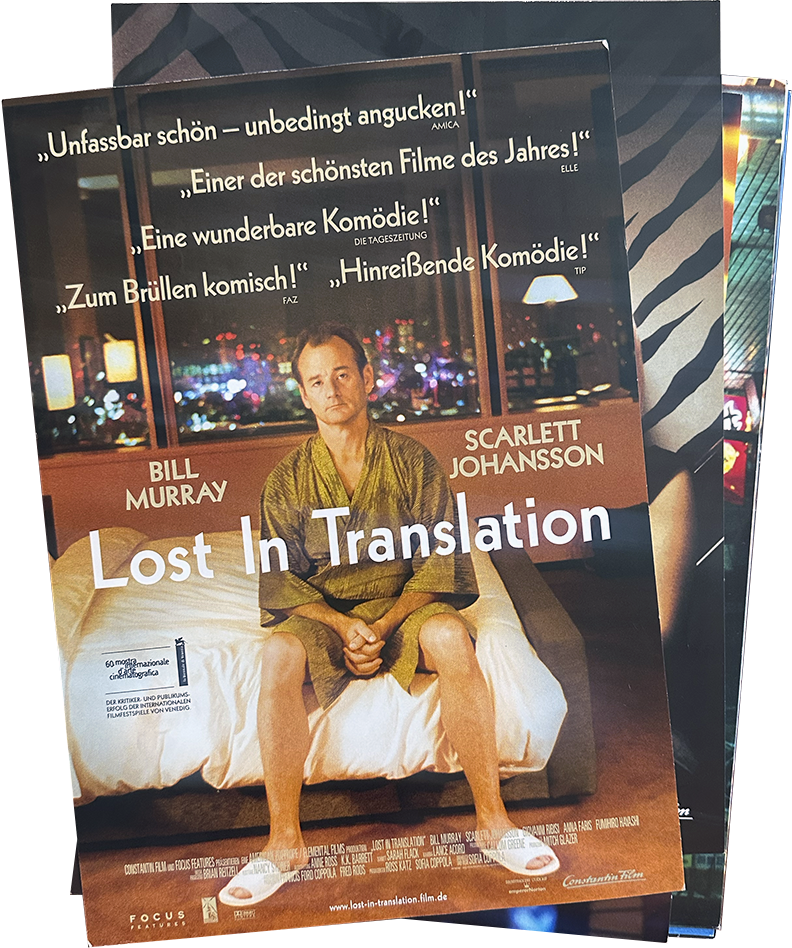 FAW, product: Lost In Translation lobby cards (Thumbnail)