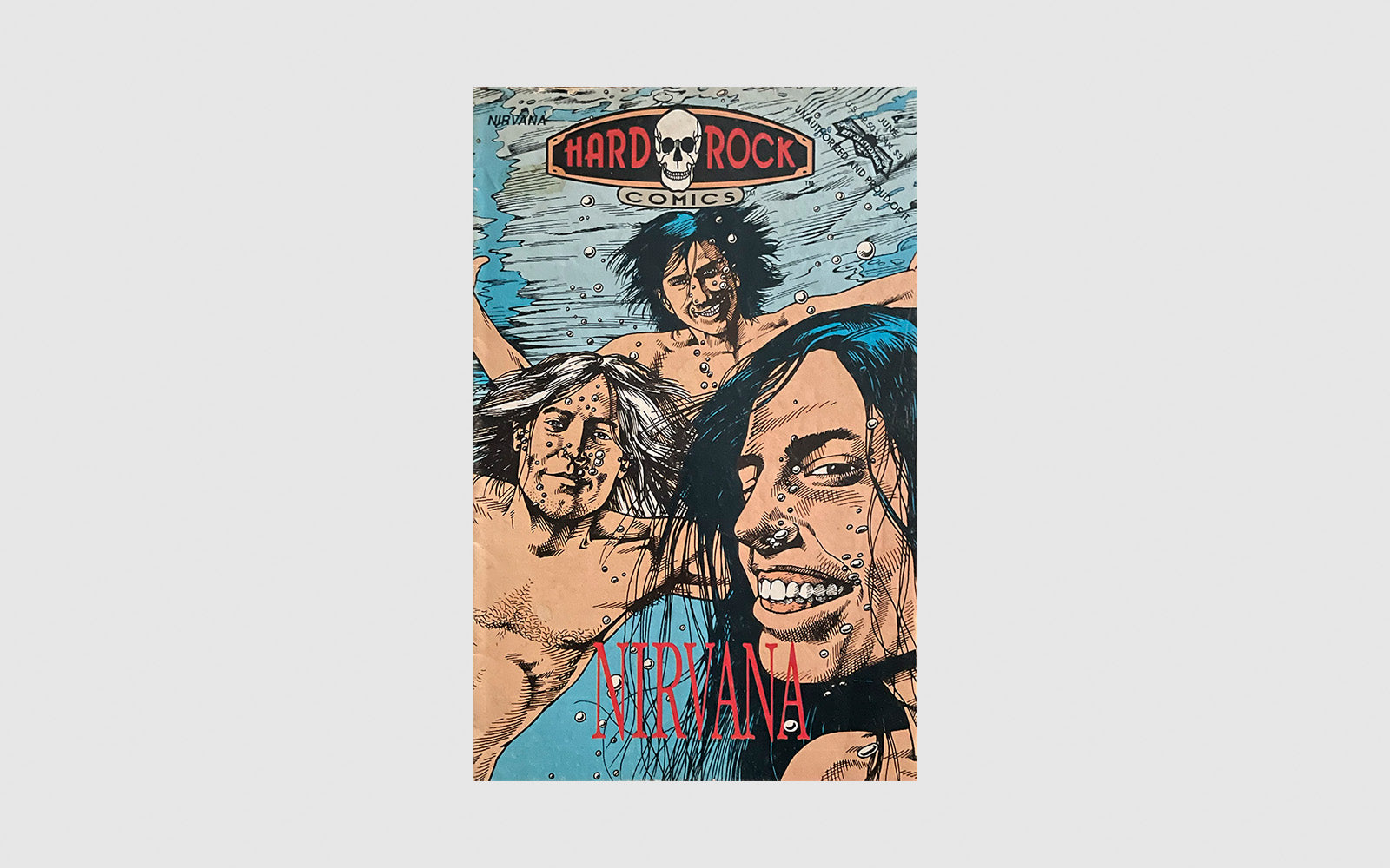 FAW, product: 1992 Nirvana Hard Rock Comics (Fig. 1)