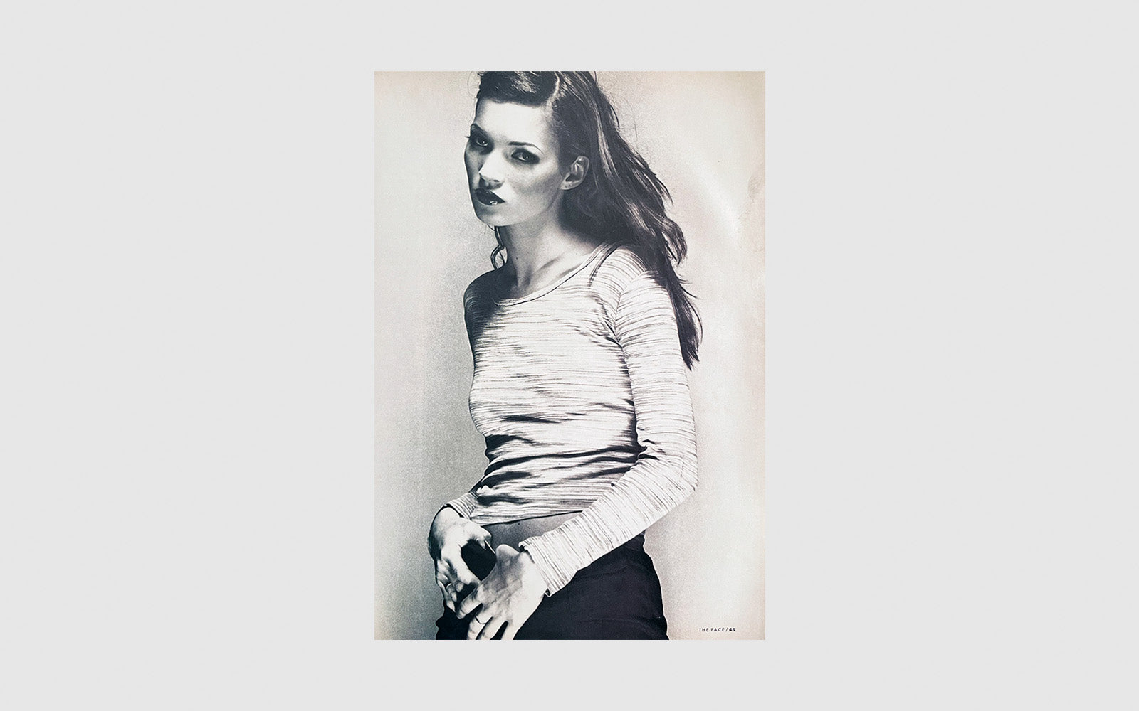 FAW, product: THE FACE · Kate Moss (Fig. 2)