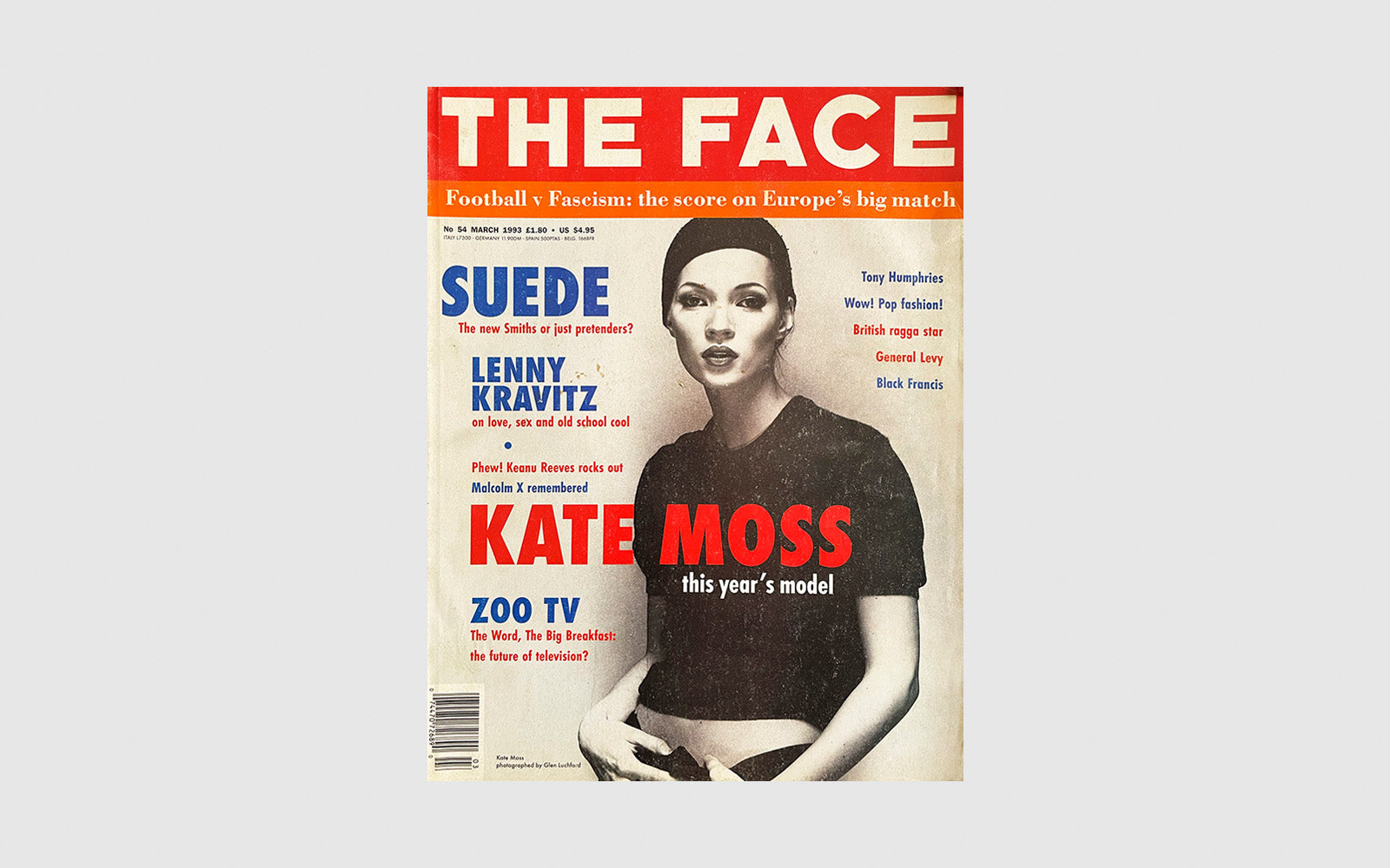 FAW, product: THE FACE · Kate Moss (Fig. 1)