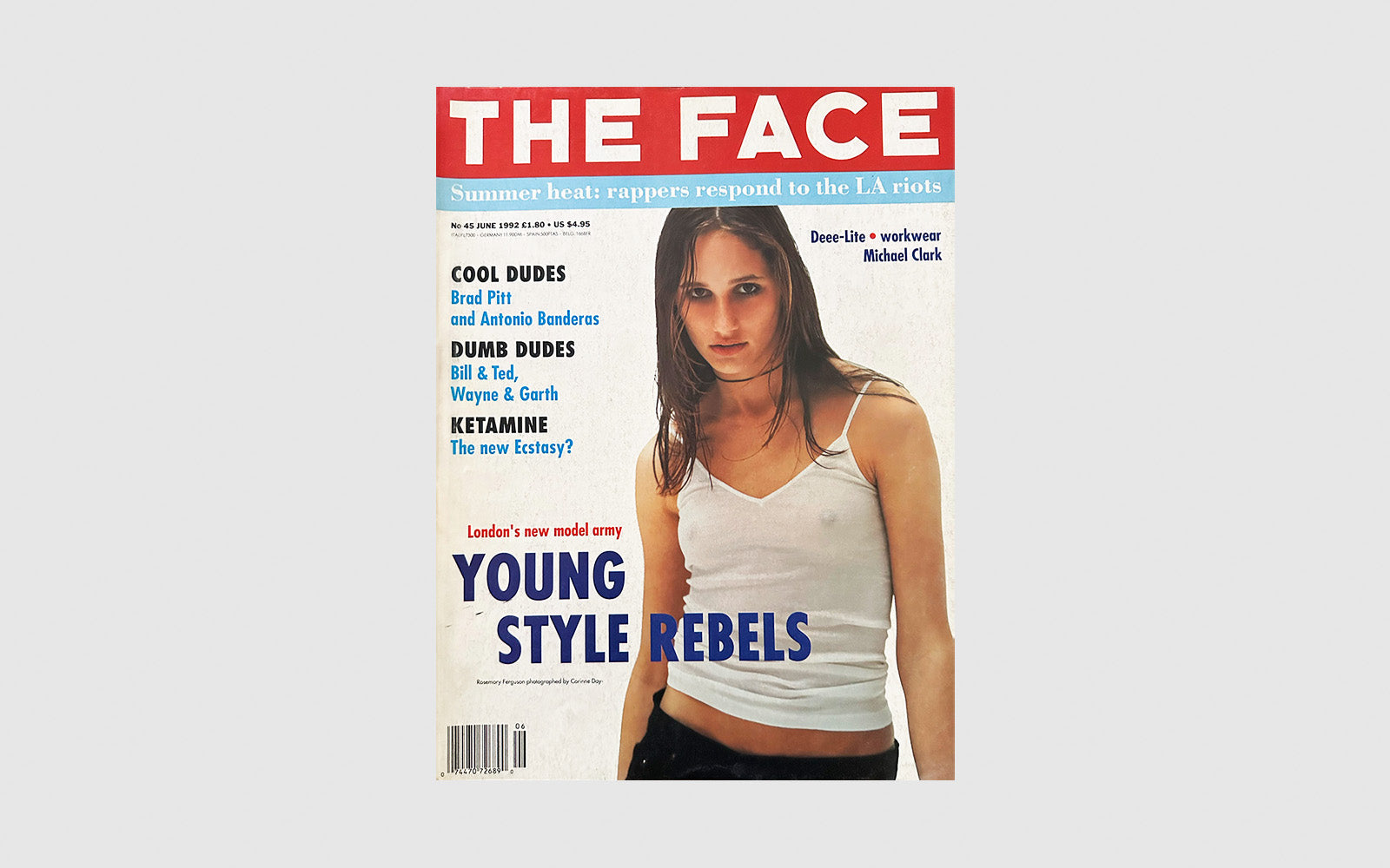 FAW, product: THE FACE · Young style rebels by Corinne Day (Fig. 1)