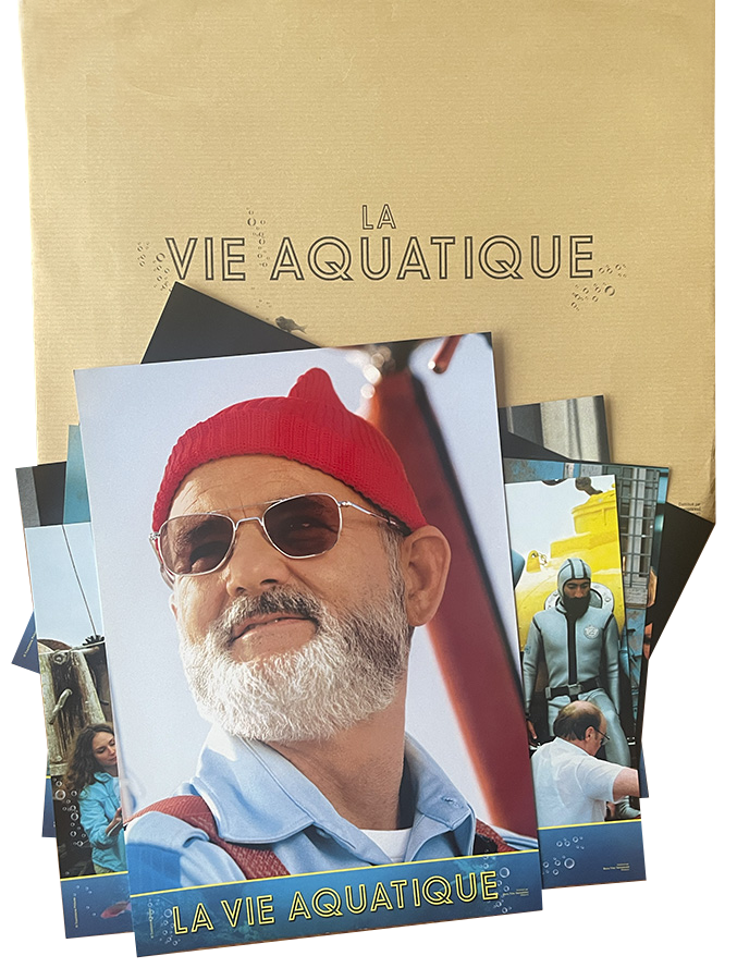 FAW, product: The Life Aquatic lobby cards (Thumbnail)