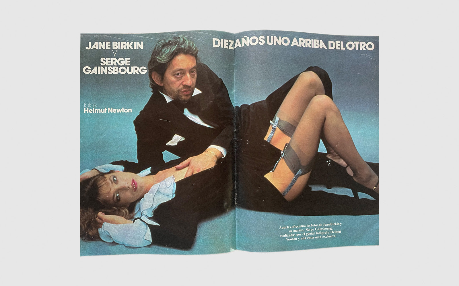 FAW, product: YES · Birkin & Gainsbourg by Helmut Newton (Fig. 3)