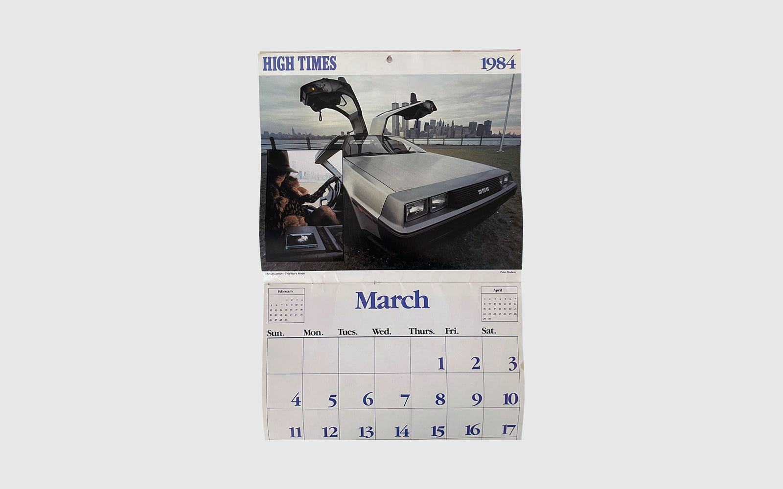 FAW, product: 1984 HIGH TIMES Calendar (Fig. 6)