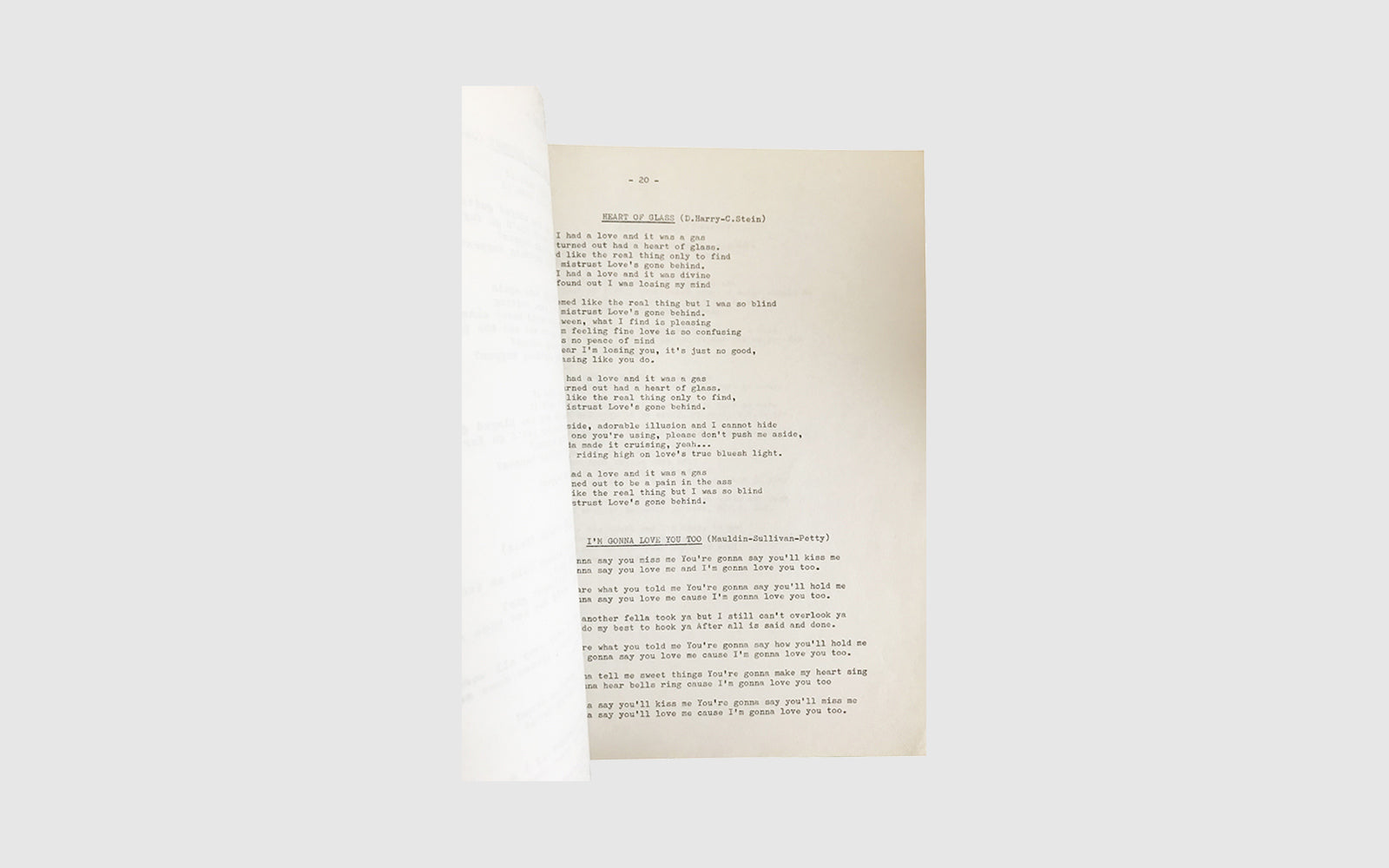 FAW, product: Blondie Songbook (Fig. 3)