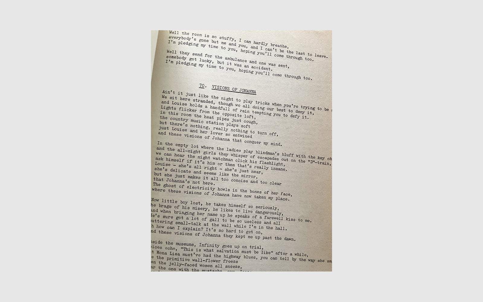 FAW, product: Bob Dylan Songbook (Fig. 5)