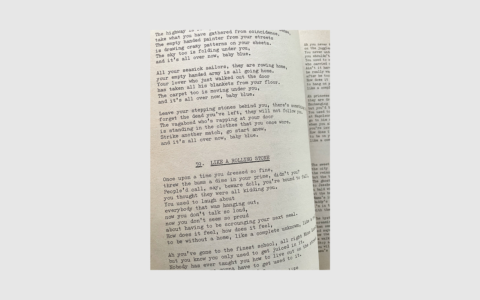 FAW, product: Bob Dylan Songbook (Fig. 7)