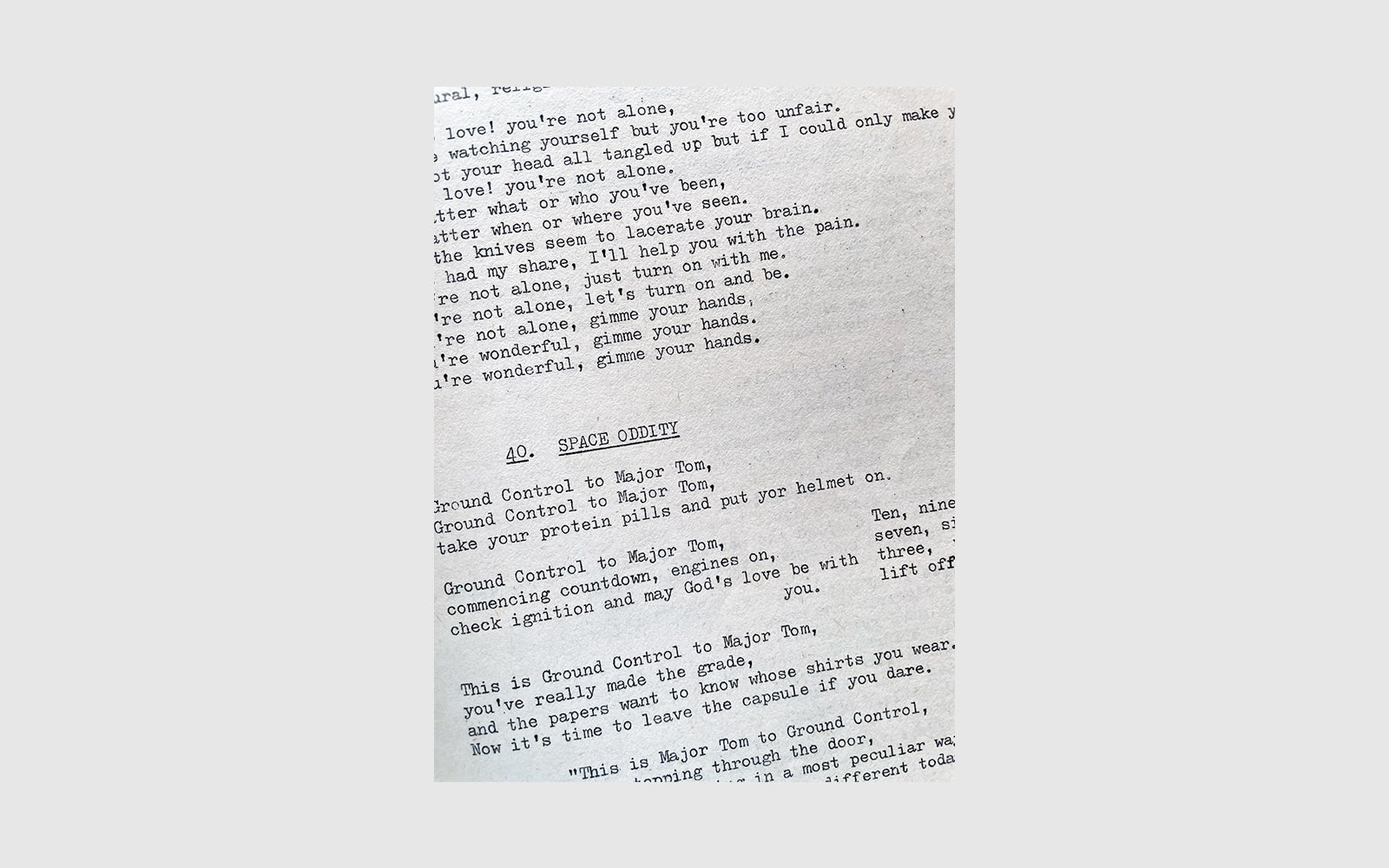 FAW, product: David Bowie Songbook (Fig. 2)