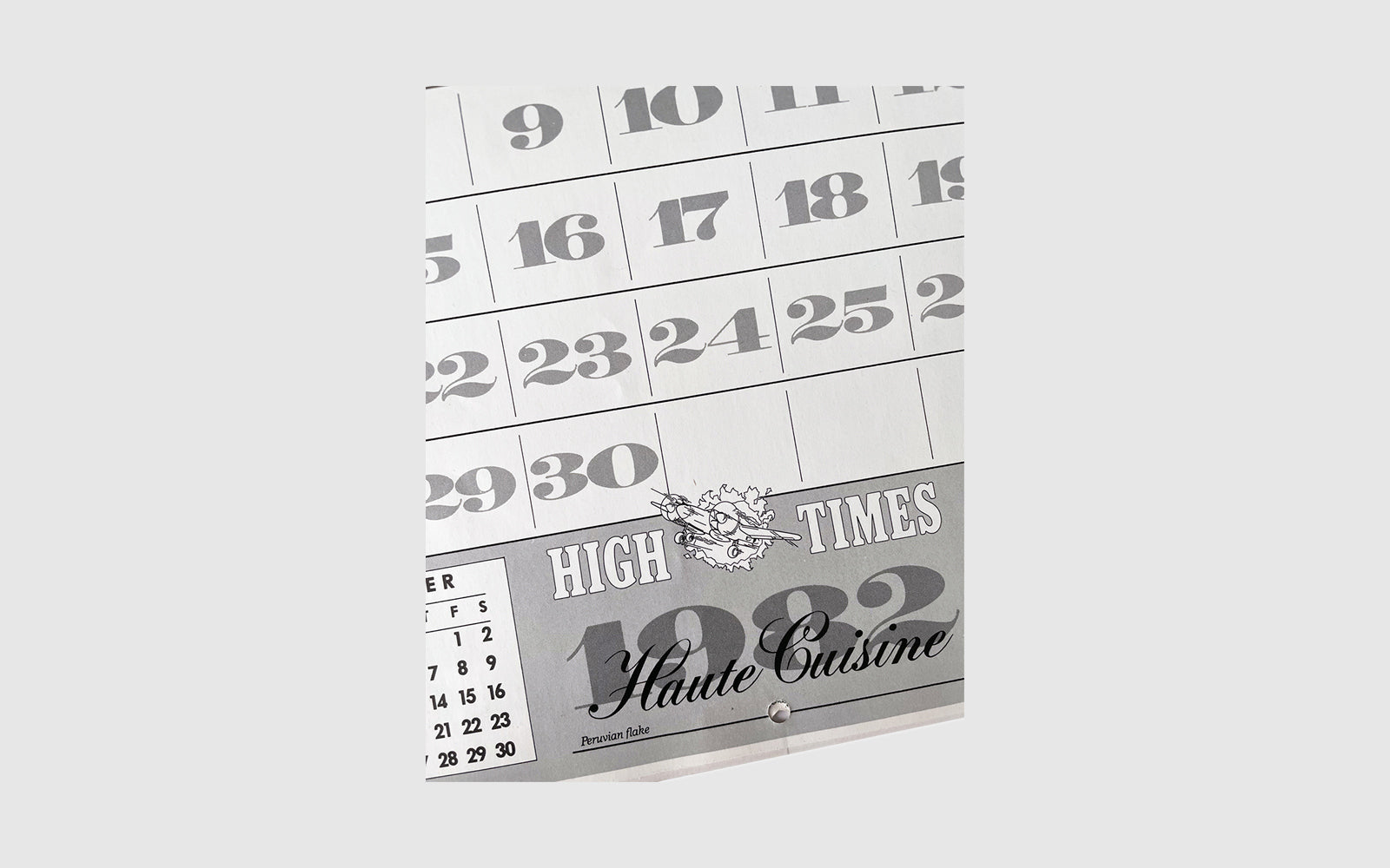 FAW — 1982 HIGH TIMES Calendar