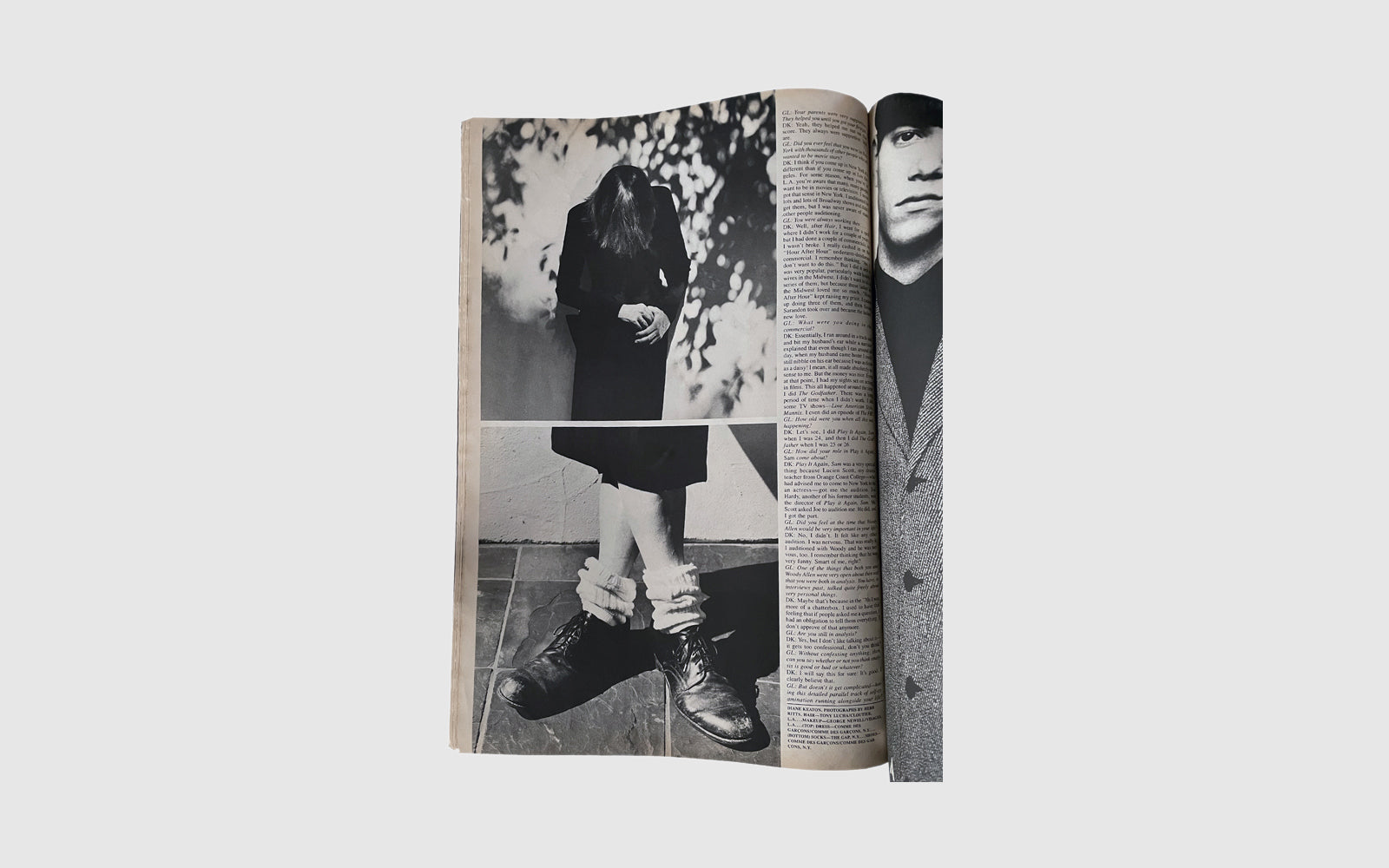 FAW, product: Interview Magazine · Diane Keaton (Fig. 3)