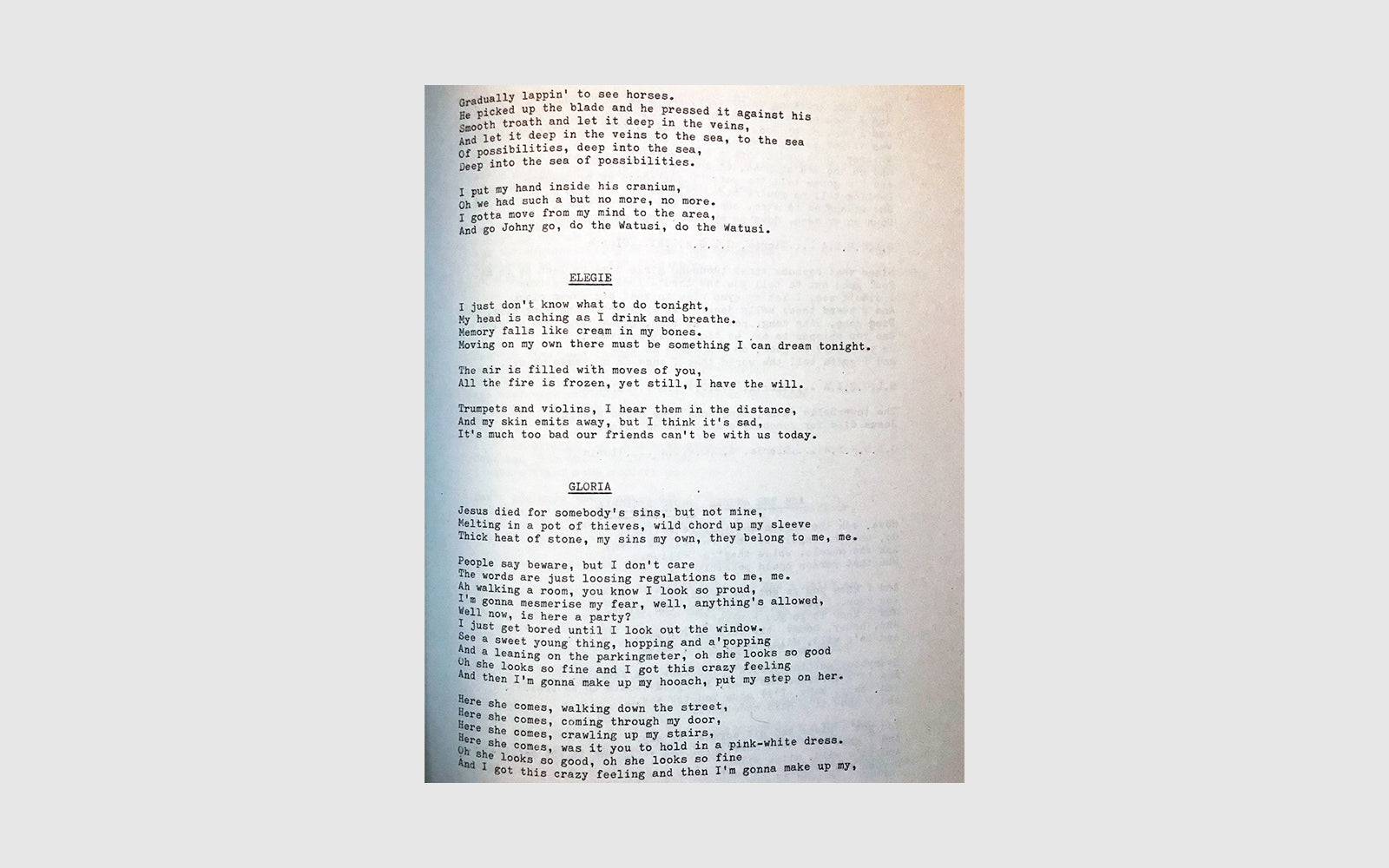 FAW, product: Patti Smith Songbook (Fig. 5)
