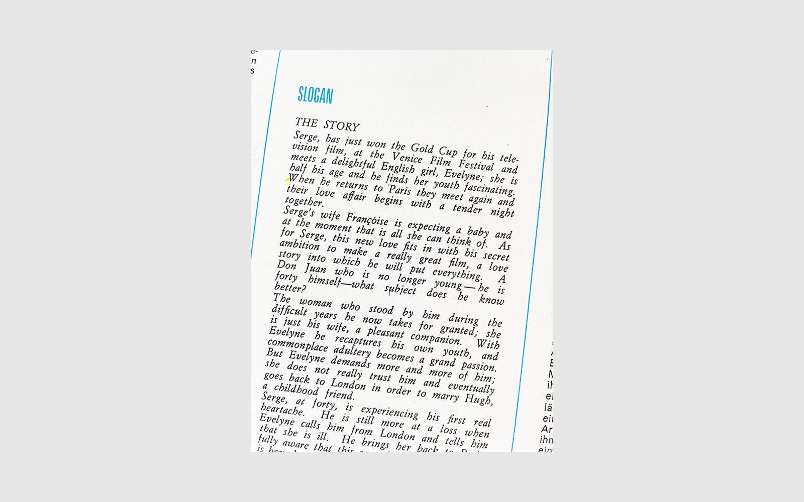 FAW, product: Slogan (Fig. 2)